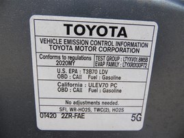 2020 Toyota Corolla LE Sage 1.8L AT #Z23214